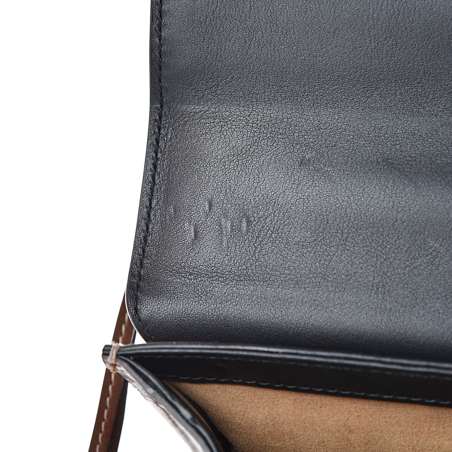 Gucci GG Supreme Monogram Calfskin Small Padlock Shoulder Bag Beige Black Cuir 12 of 12
