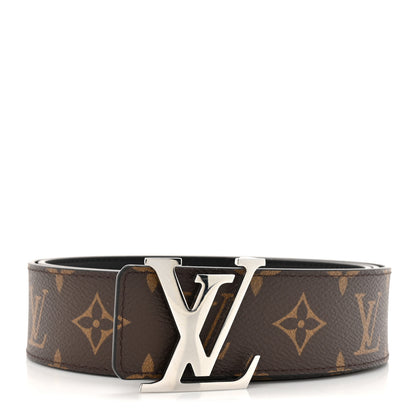 Louis Vuitton Monogram Calfskin 40mm LV Initiales Reversible Belt 100 40 Black 1 of 5