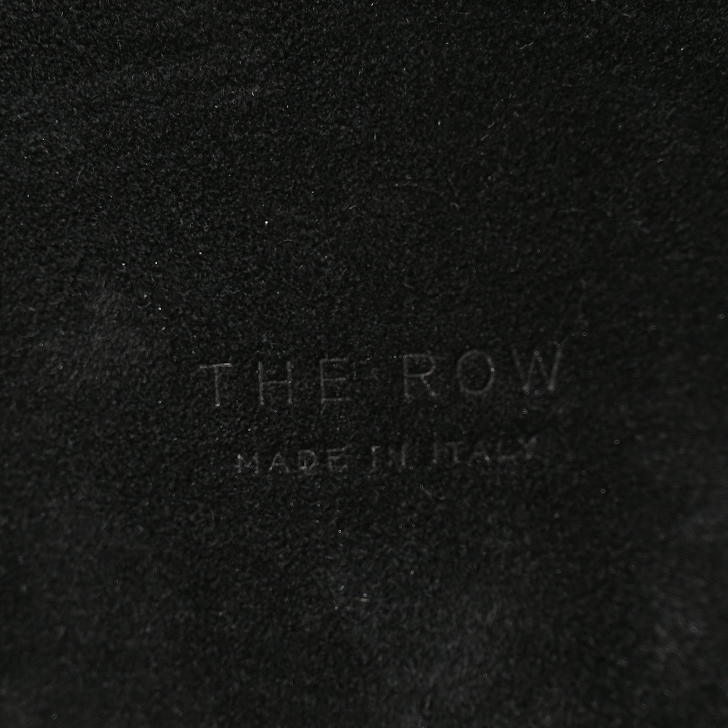 The Row Suede Soft Margaux 15 Black 6 of 9