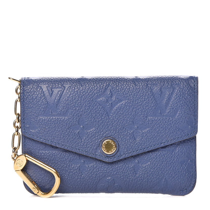 Louis Vuitton Empreinte Key Pouch Denim 1 of 7