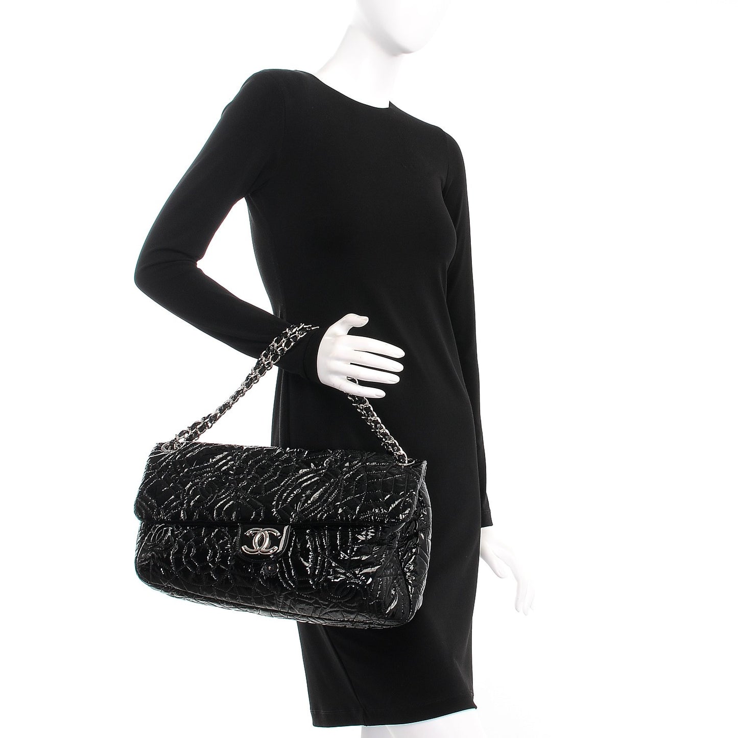 Vinyl Graphic Edge Flap Black