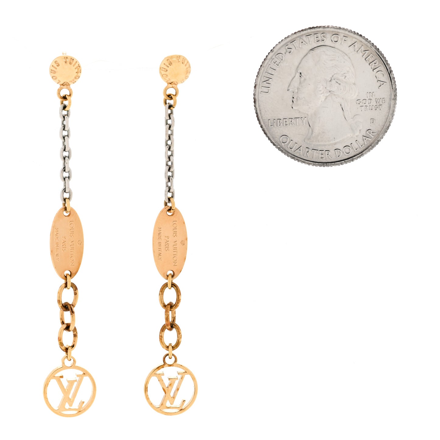 Logomania Earrings Gold