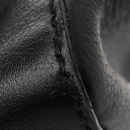 Fendi Vitello Seta Shiny Nappa Medium Peekaboo Iconic Satchel Black 15 of 15