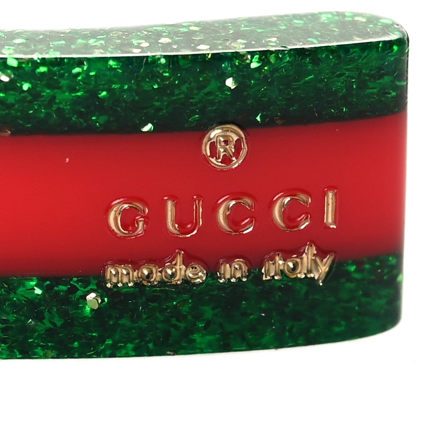 Crystal Web Cuff 18 Green Red