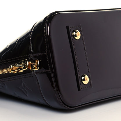 Louis Vuitton Vernis Alma BB Amarante 9 of 11