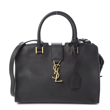 Saint Laurent Calfskin Monogram Baby Downtown Cabas Black 1 of 10