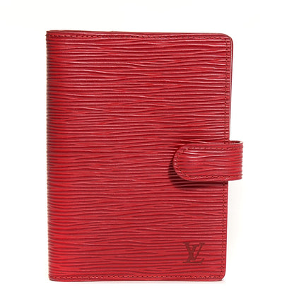 Louis Vuitton Epi Small Ring Agenda Cover Rouge 1 of 7