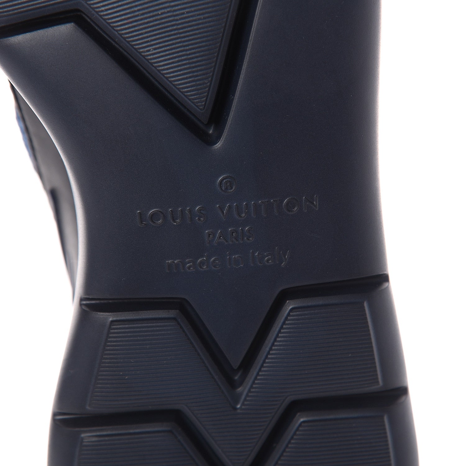 Louis Vuitton Knit Damier Fastlane Sneakers 8.5 Cobalt 7 of 7