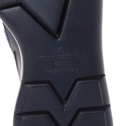 Louis Vuitton Knit Damier Fastlane Sneakers 8.5 Cobalt 7 of 7