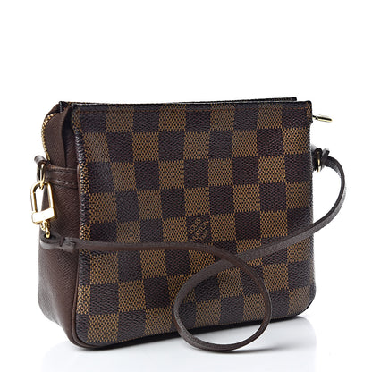 Louis Vuitton Damier Ebene Trousse Make Up Bag Pochette 3 of 14