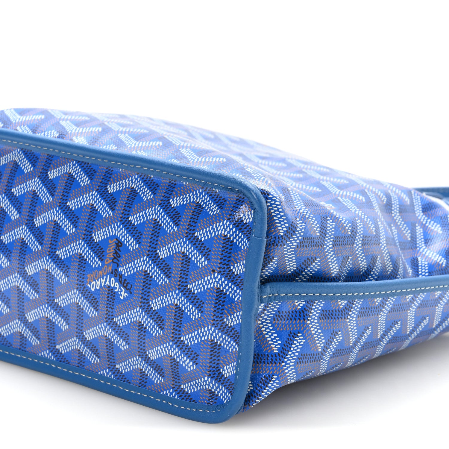 Goyard Goyardine Reversible Mini Anjou Sky Blue 17 of 18