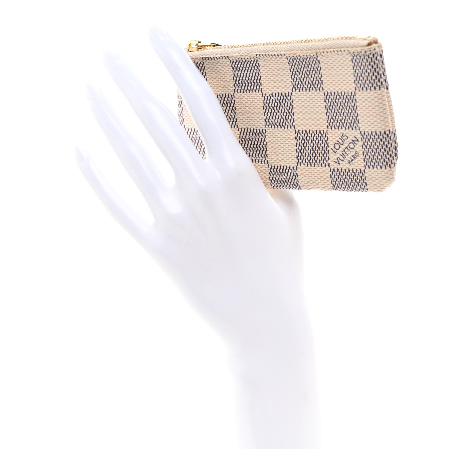 Louis Vuitton Damier Azur Key Pouch 2 of 7