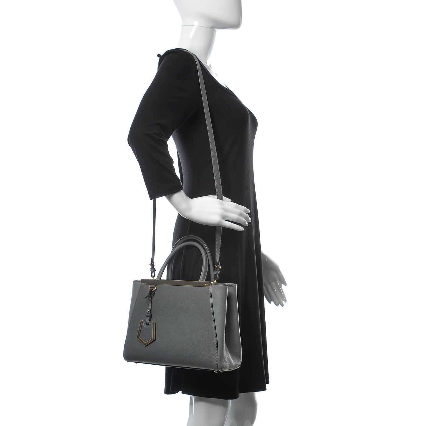 Vitello Elite Petite 2Jours Tote Grigio Grigio Chiaro