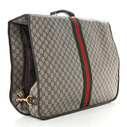 Gucci GG Supreme Monogram Web Savoy Garment Bag 2 of 14
