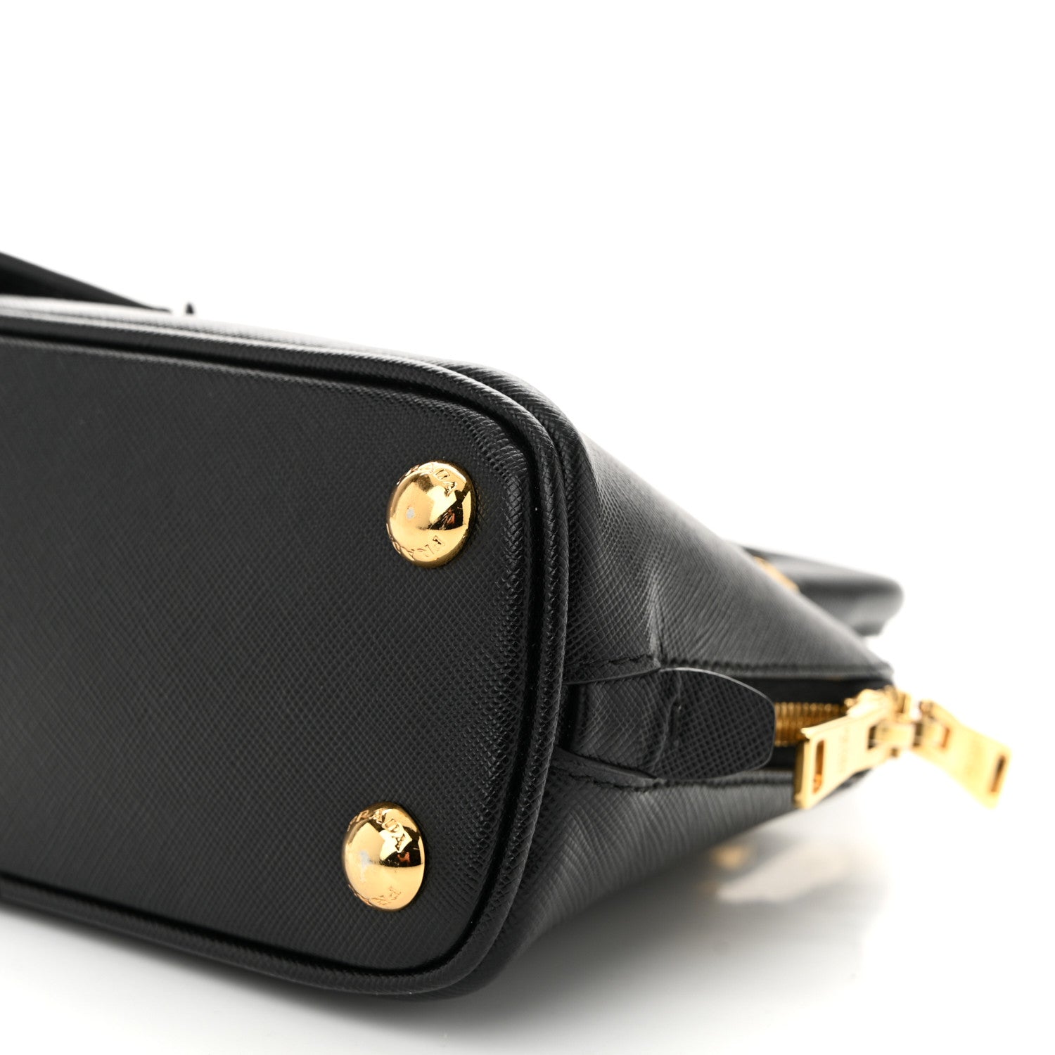 Prada Saffiano Lux Mini Promenade Tote Black 9 of 9