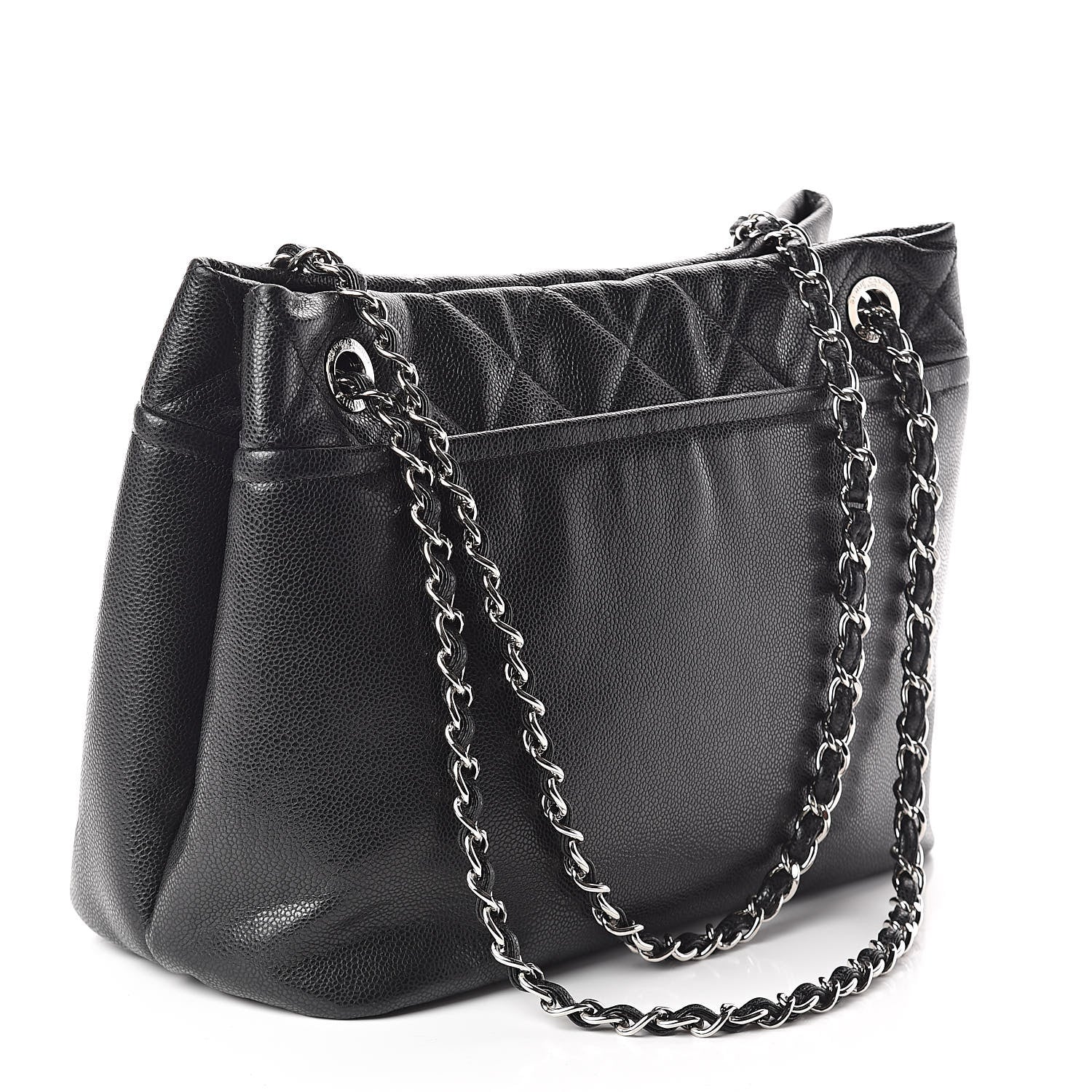 Chanel Caviar Timeless CC Soft Tote Black 3 of 10