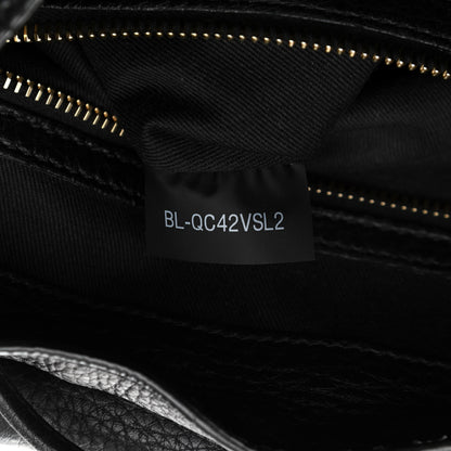 Valentino Garavani Pebbled Calfskin Rockstud Double Pocket Backpack Black 7 of 12