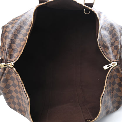 Louis Vuitton Damier Ebene Keepall Bandouliere 55 4 of 10