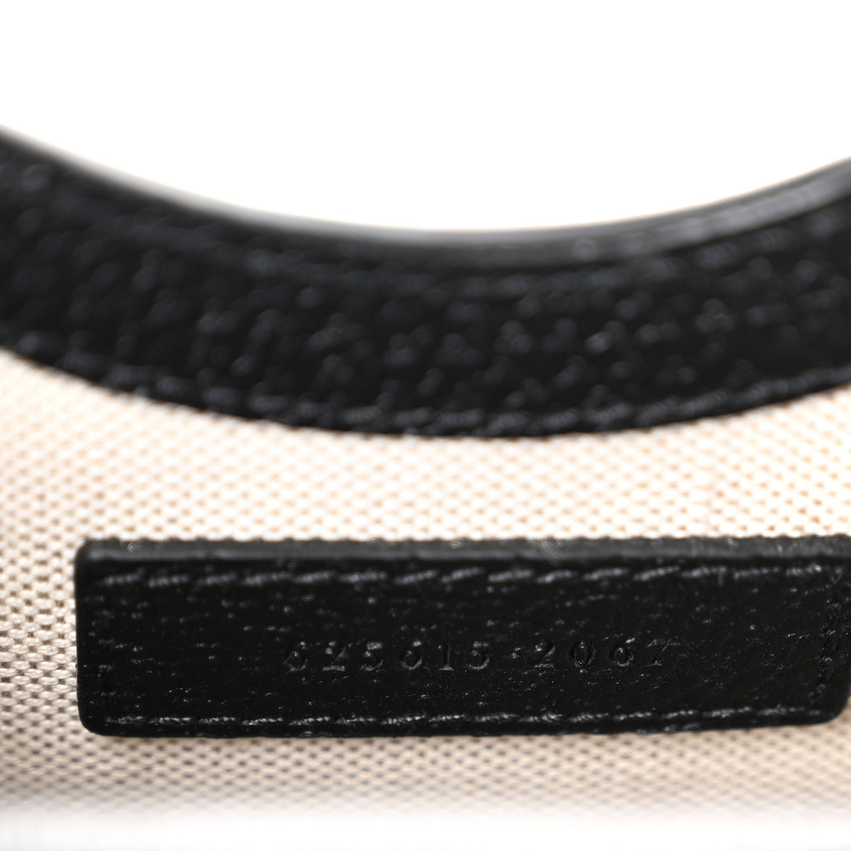 Jacquard Black Denim GG Monogram Textured Dollar Calfskin Mini Horsebit 1955 Crossbody Bag Black Ivory