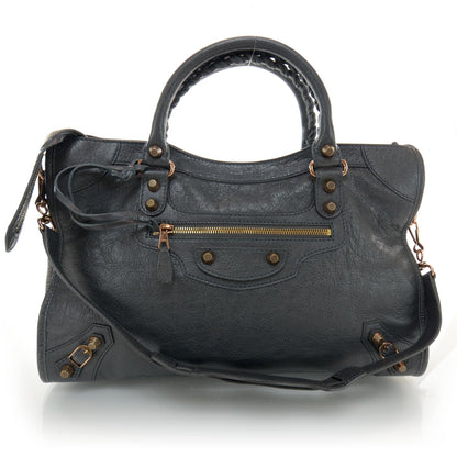 Balenciaga Agneau Giant 12 Rose Gold Hardware City Gris Tarmac 1 of 11
