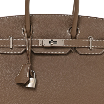 Hermes Togo Birkin 30 Etoupe 8 of 11