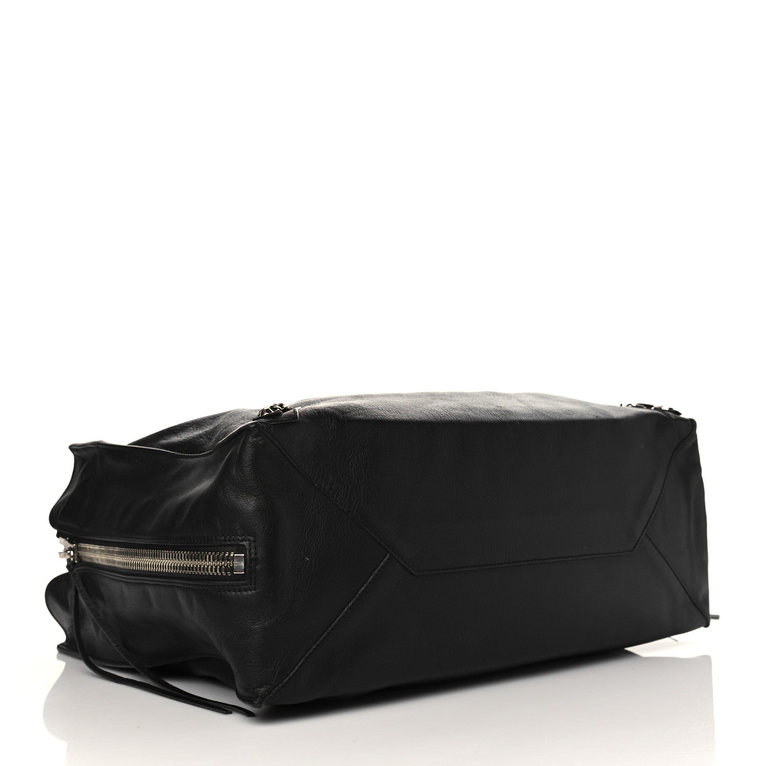 Balenciaga Supple Calfskin Papier A4 Zip Around Tote Black 4 of 7