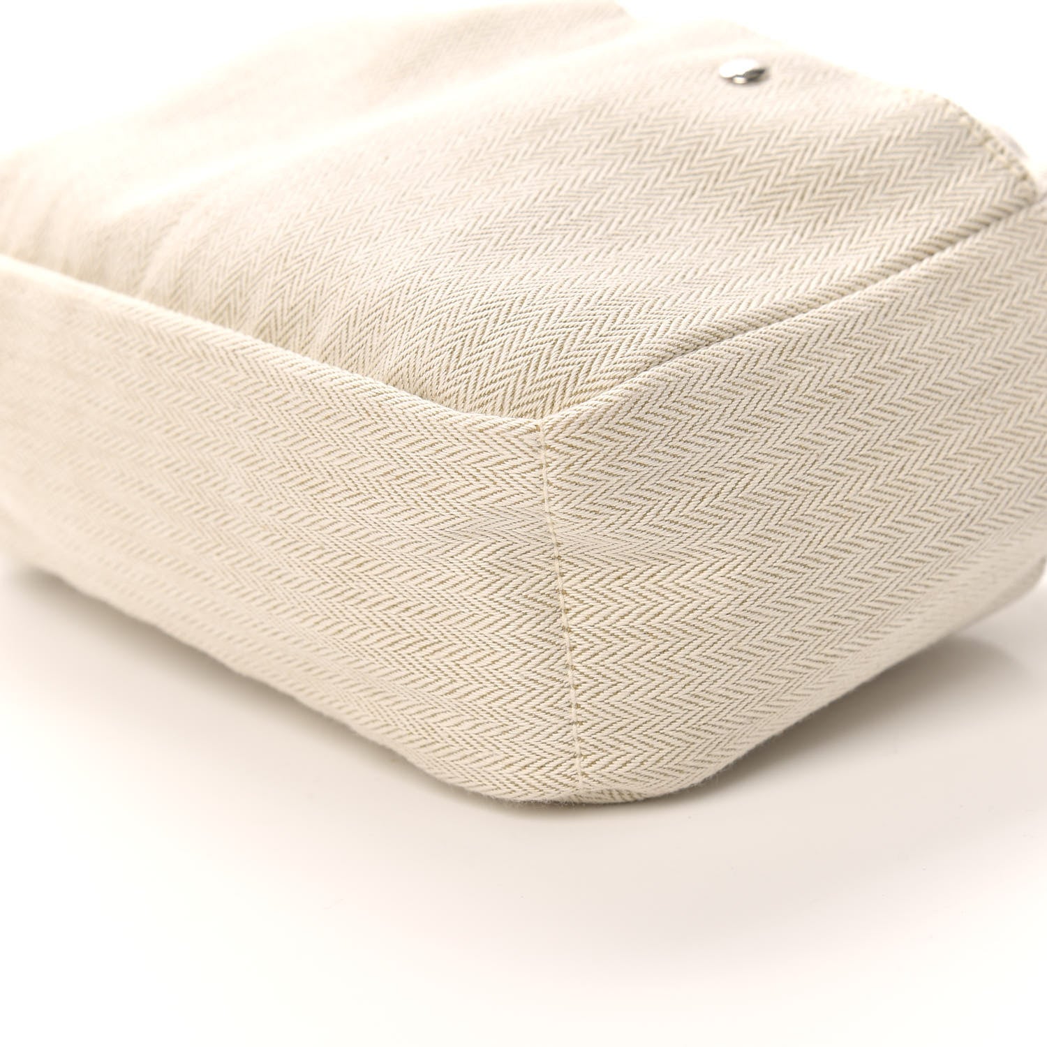 Hermes Canvas Barenia Fourbi 20 PM Pouch Naturel Fauve 6 of 9