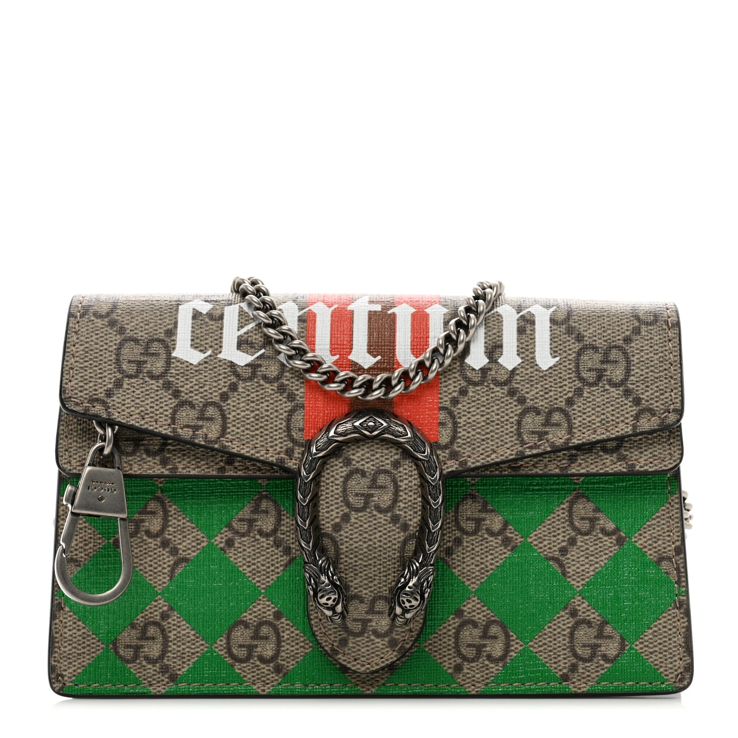 GG Supreme Monogram Centum Super Mini Dionysus Shoulder Bag