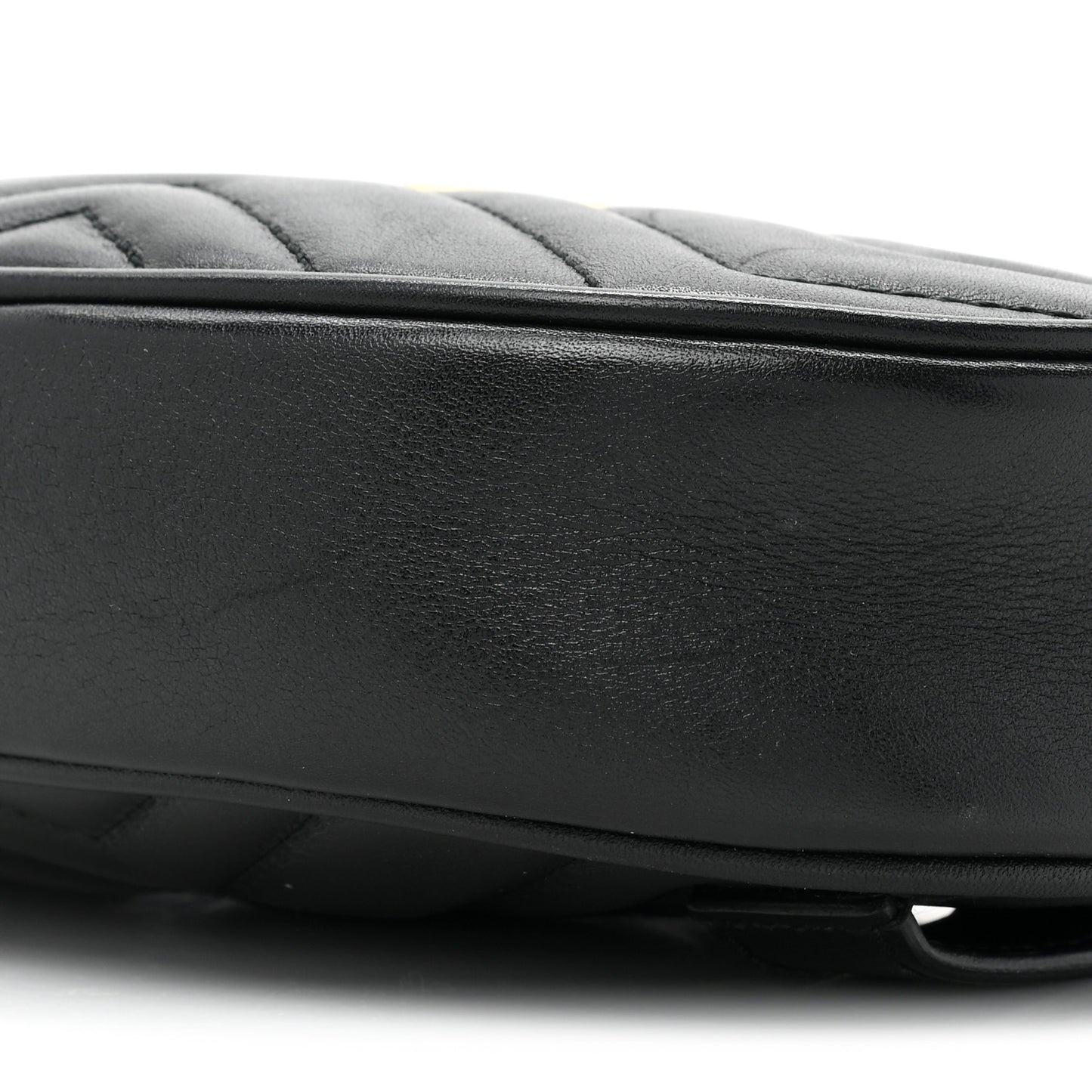 Calfskin Matelasse GG Marmont Belt Bag 95 38 Black