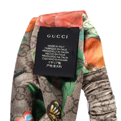 Gucci Silk Monogram Tian Print Tiana Duchesse Headband 4 of 4
