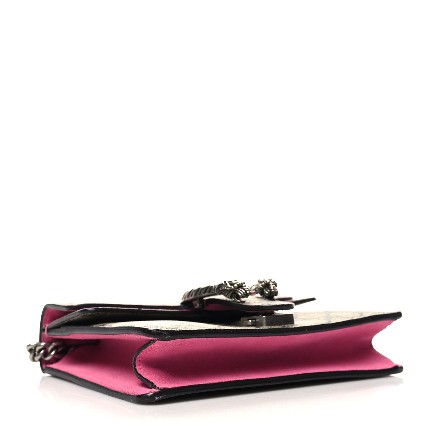 Gucci GG Supreme Monogram Mini Dionysus Shoulder Bag Pink 4 of 11