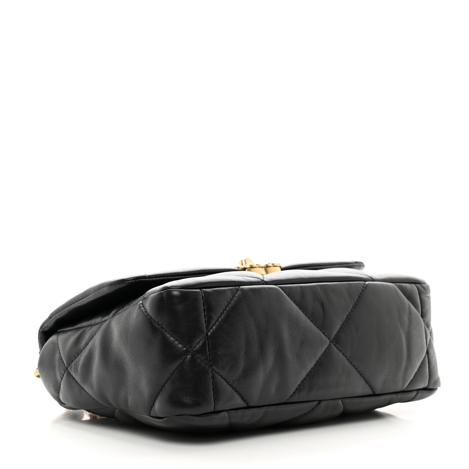 Chanel Lambskin Quilted Medium Chanel 19 Flap Black 4 of 11