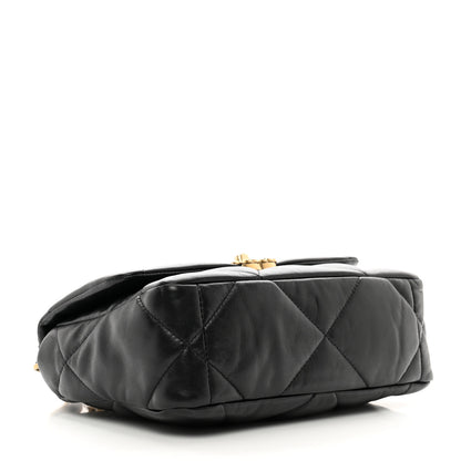 Chanel Lambskin Quilted Medium Chanel 19 Flap Black 4 of 11