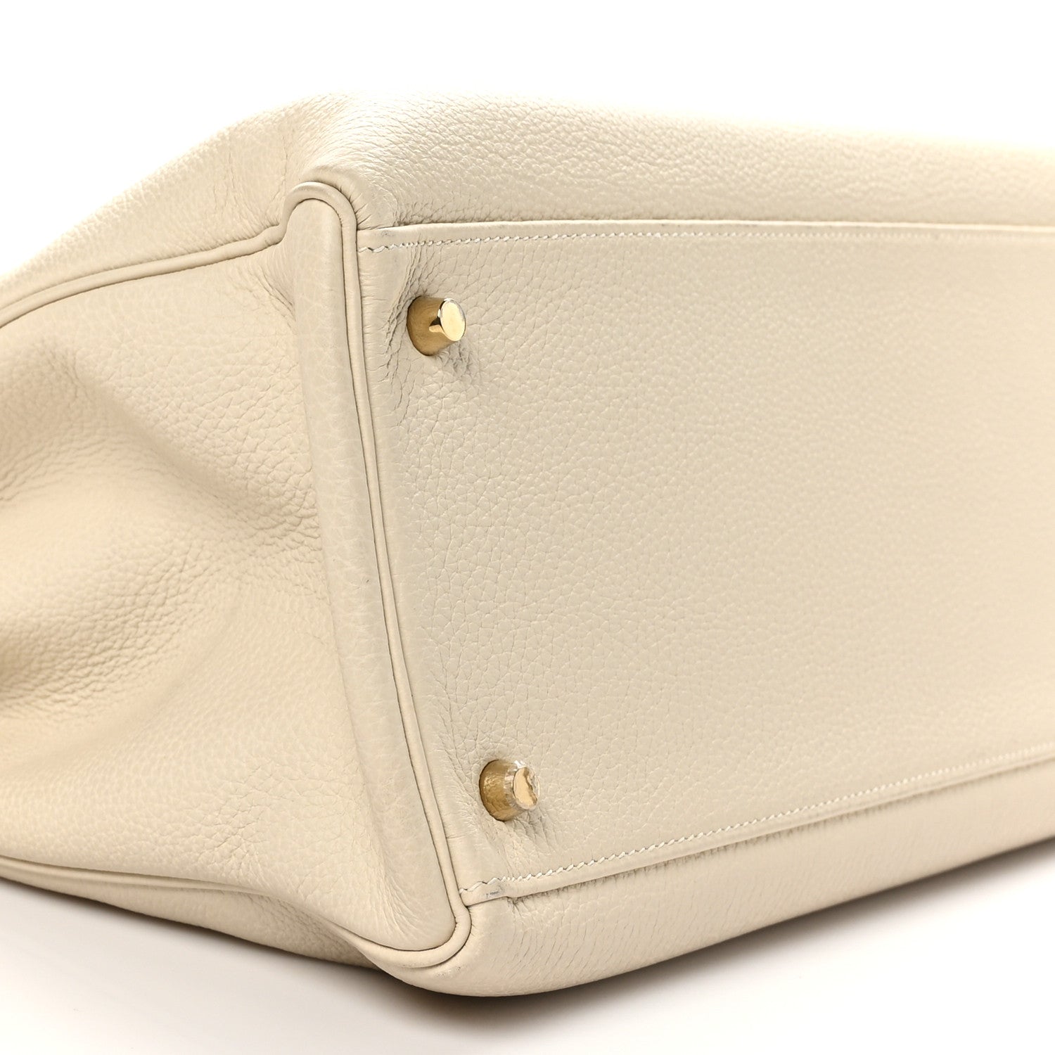 Hermes Togo Kelly Retourne 40 Craie 9 of 11