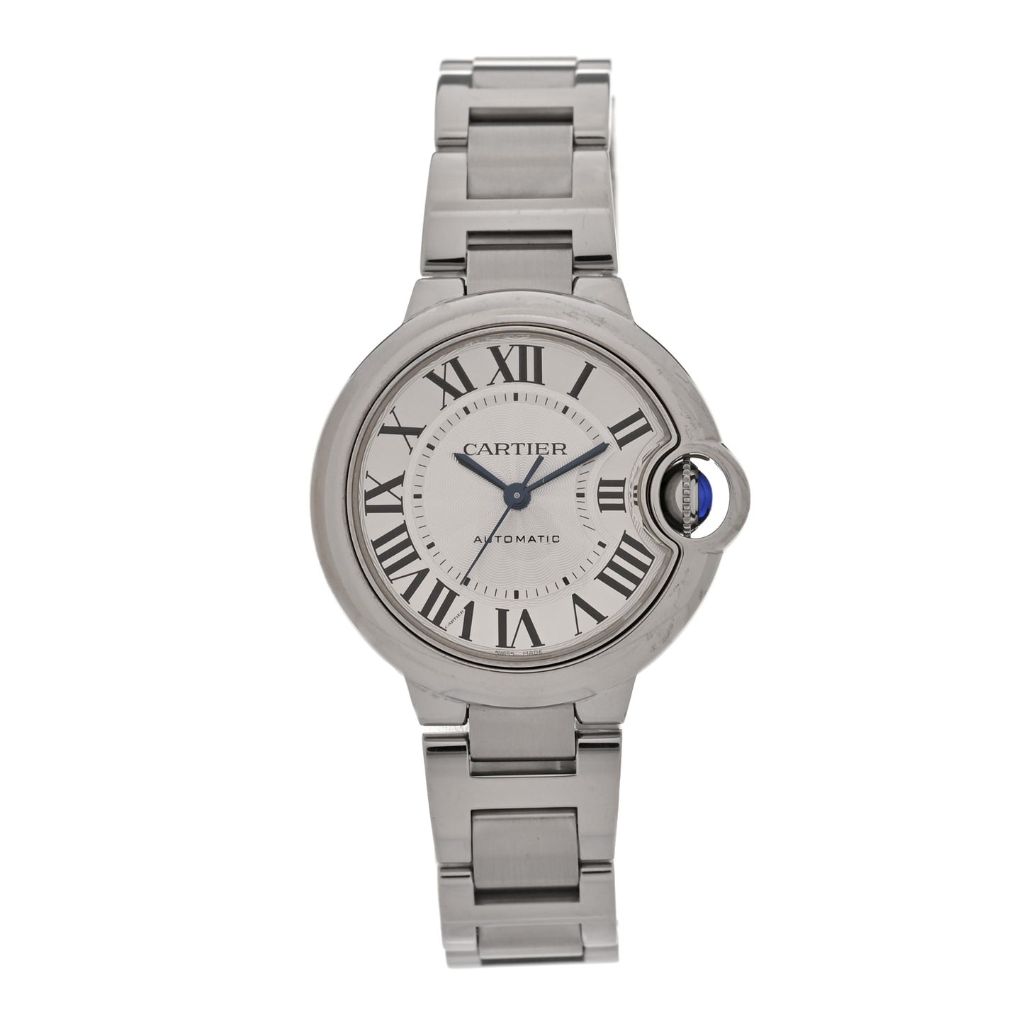 Stainless Steel 33mm Ballon Bleu De Cartier Automatic Watch