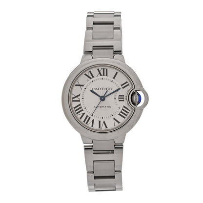 Cartier Stainless Steel 33mm Ballon Bleu De Cartier Automatic Watch 1 of 5