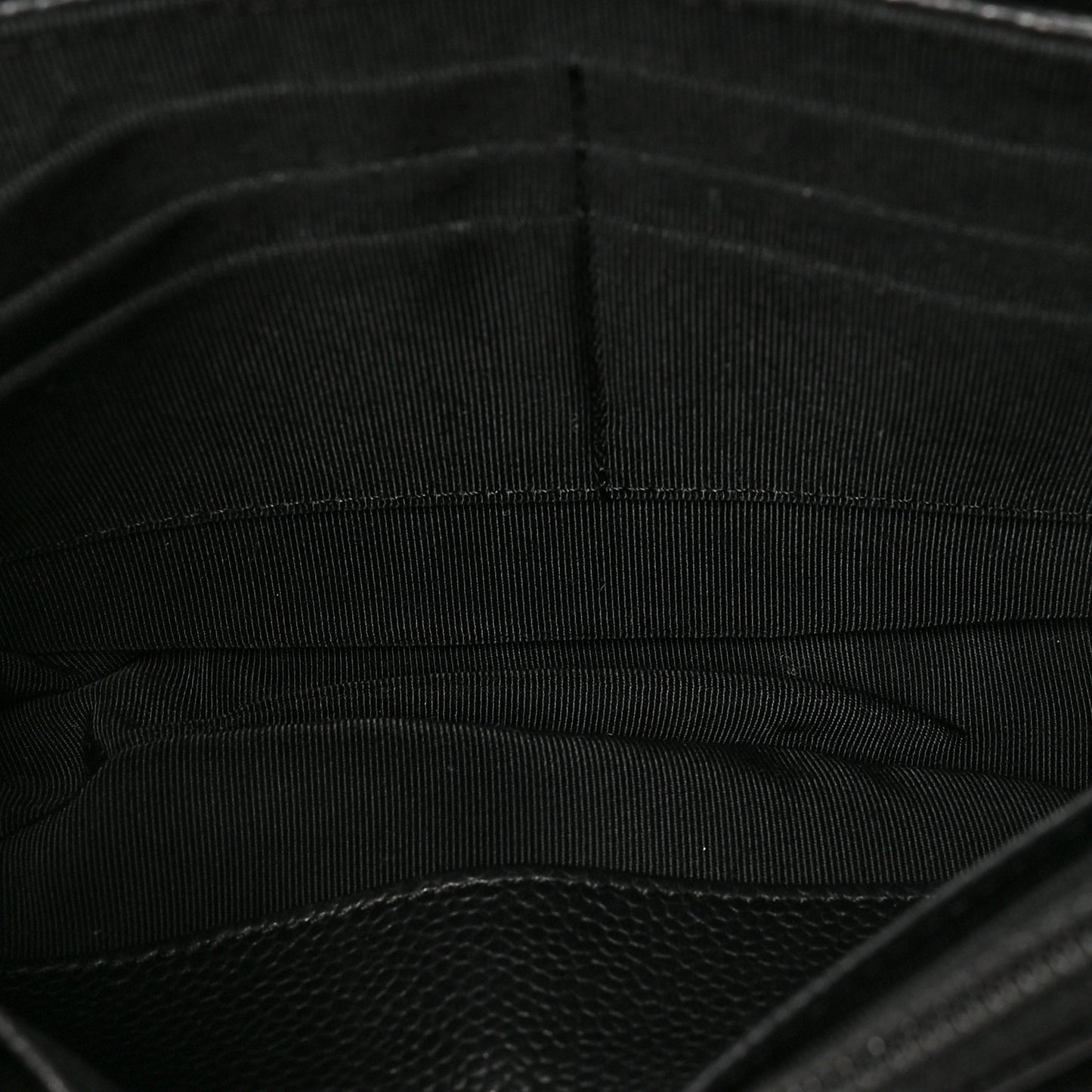 Caviar Half Moon Wallet On Chain WOC Black