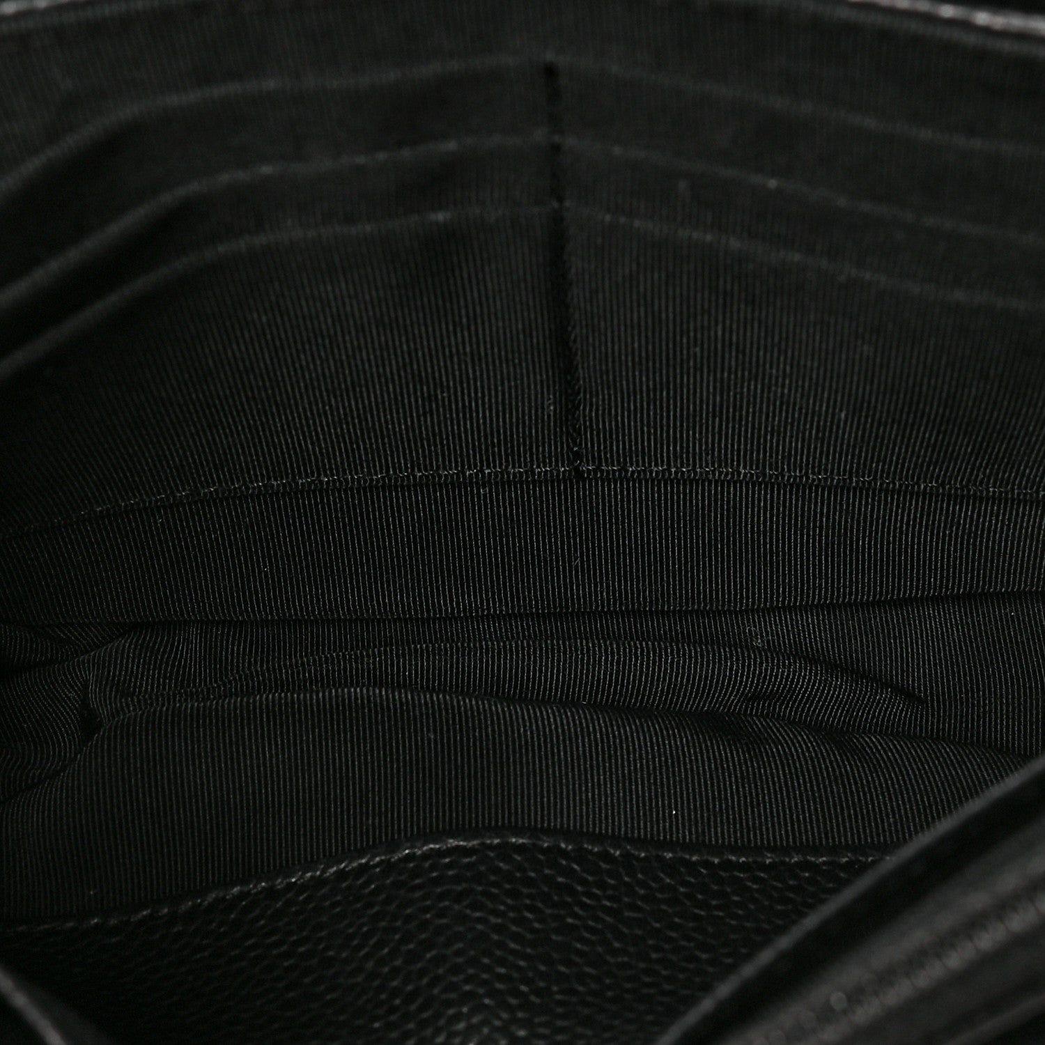 Chanel Caviar Half Moon Wallet On Chain WOC Black 5 of 9
