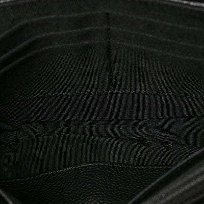 Chanel Caviar Half Moon Wallet On Chain WOC Black 5 of 9