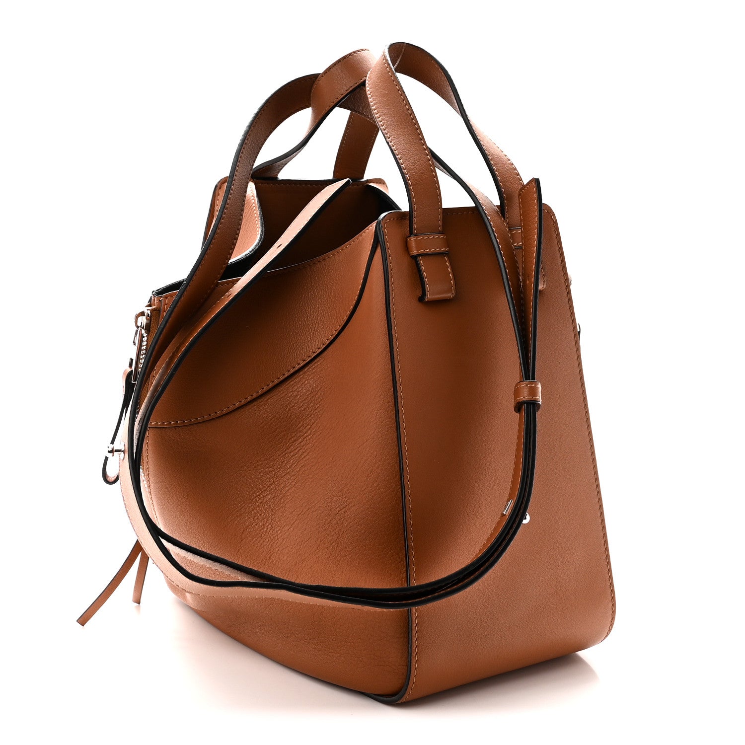 Loewe Calfskin Small Hammock Shoulder Bag Tan 3 of 10