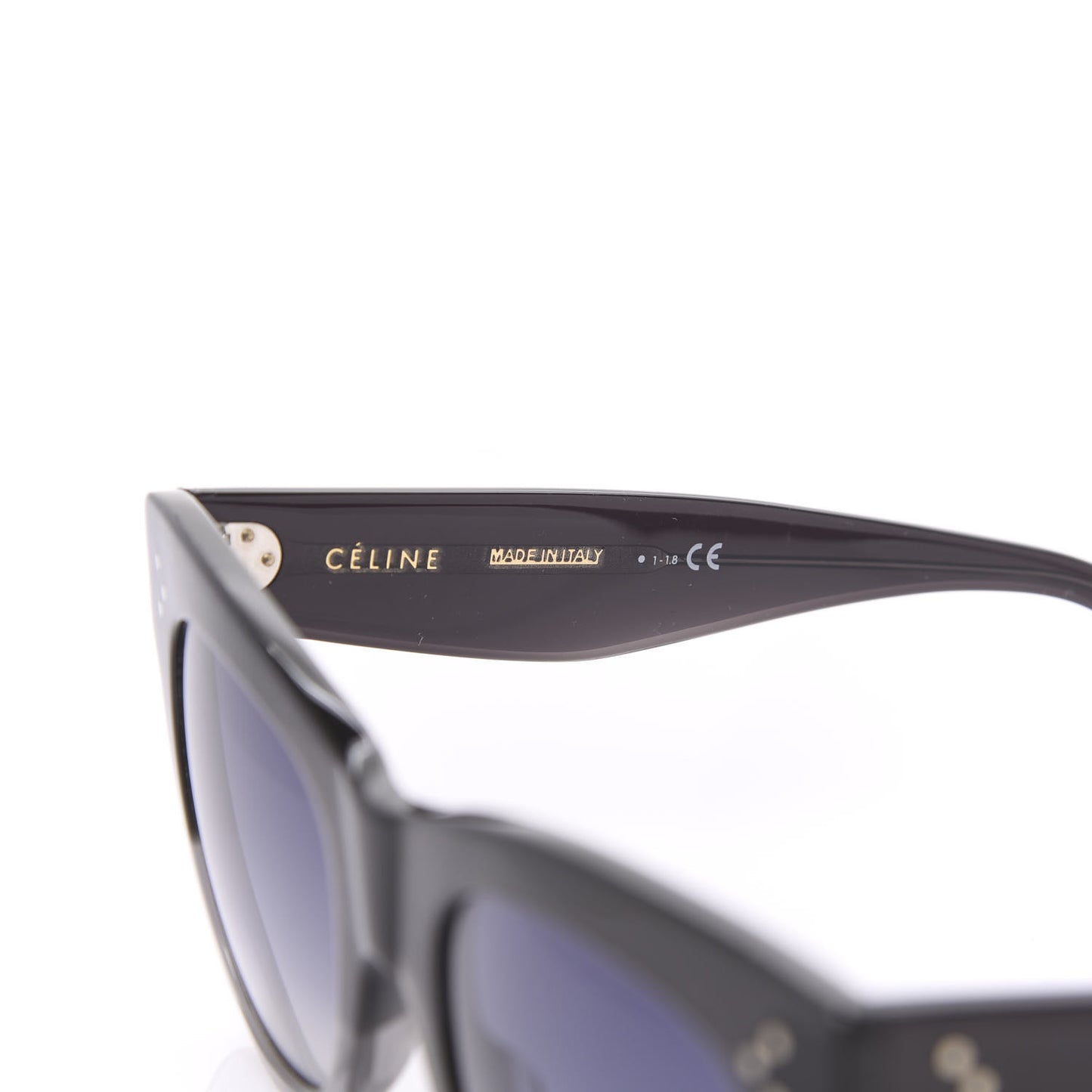 Acetate Cat Eye Sunglasses CL40004I Black