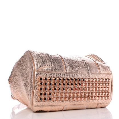 Alexander Wang Metallic Pebbled Lambskin Rocco Rose Gold Hardware 5 of 7