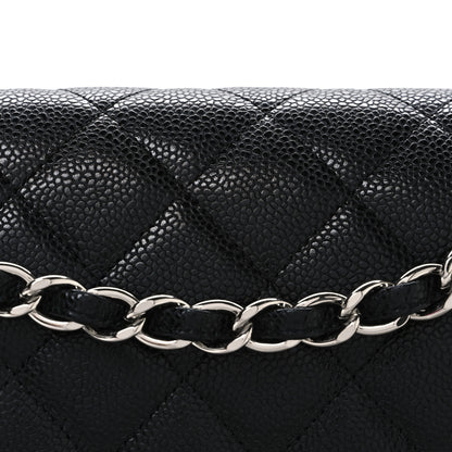 Chanel Caviar Quilted Maxi Double Flap Black 8 of 10