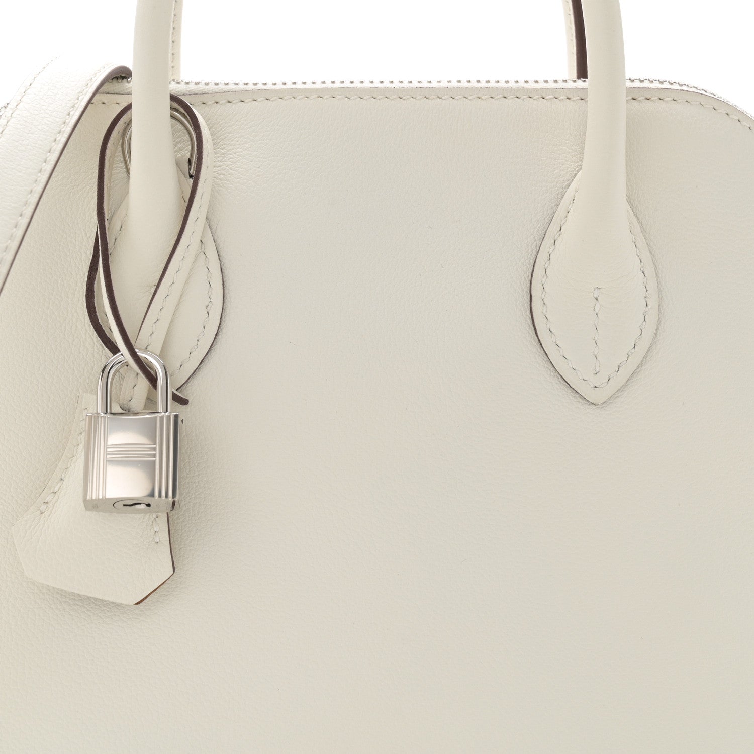 Hermes Evercolor Verso 1923 Bolide 25 White Sesame 8 of 11