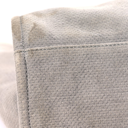 Chanel Canvas Extra Large Deauville Tote Grey 17 of 25