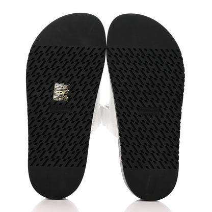 Hermes Calfskin Womens Chypre Sandals 38 White 5 of 9