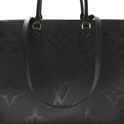 Louis Vuitton Empreinte Monogram Giant Onthego GM Black 7 of 9