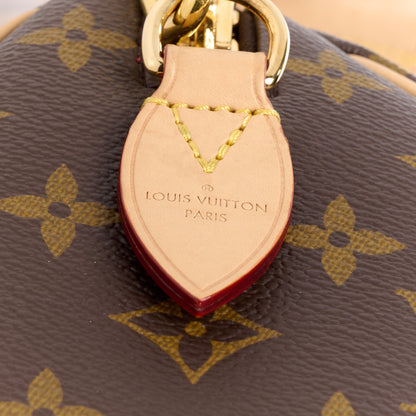 Louis Vuitton Monogram Speedy Bandouliere 20 Black 7 of 11