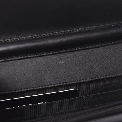 Chanel Caviar Timeless CC Wallet On Chain WOC Black 6 of 15