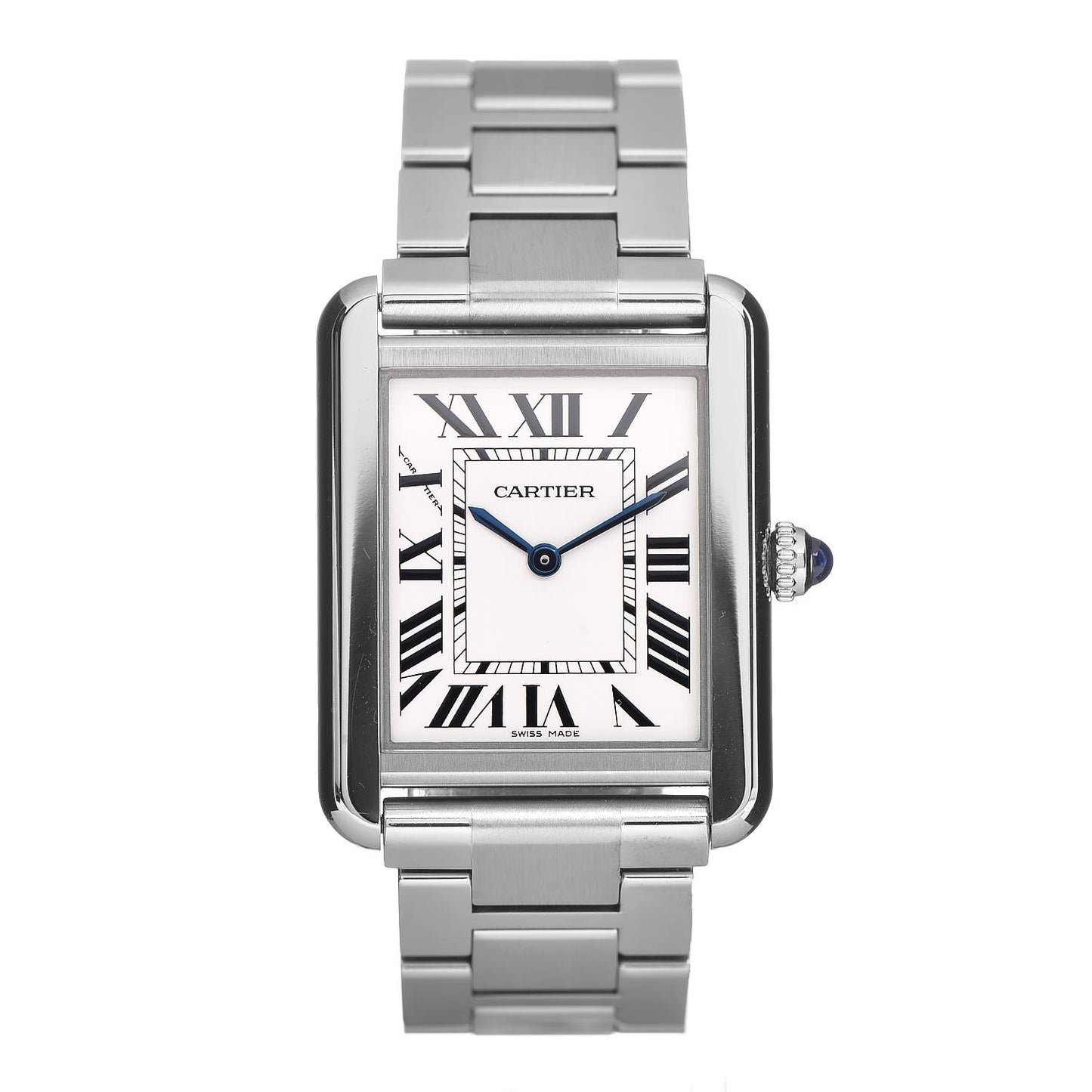 Stainless Steel 24mm Tank Solo Quartz Watch